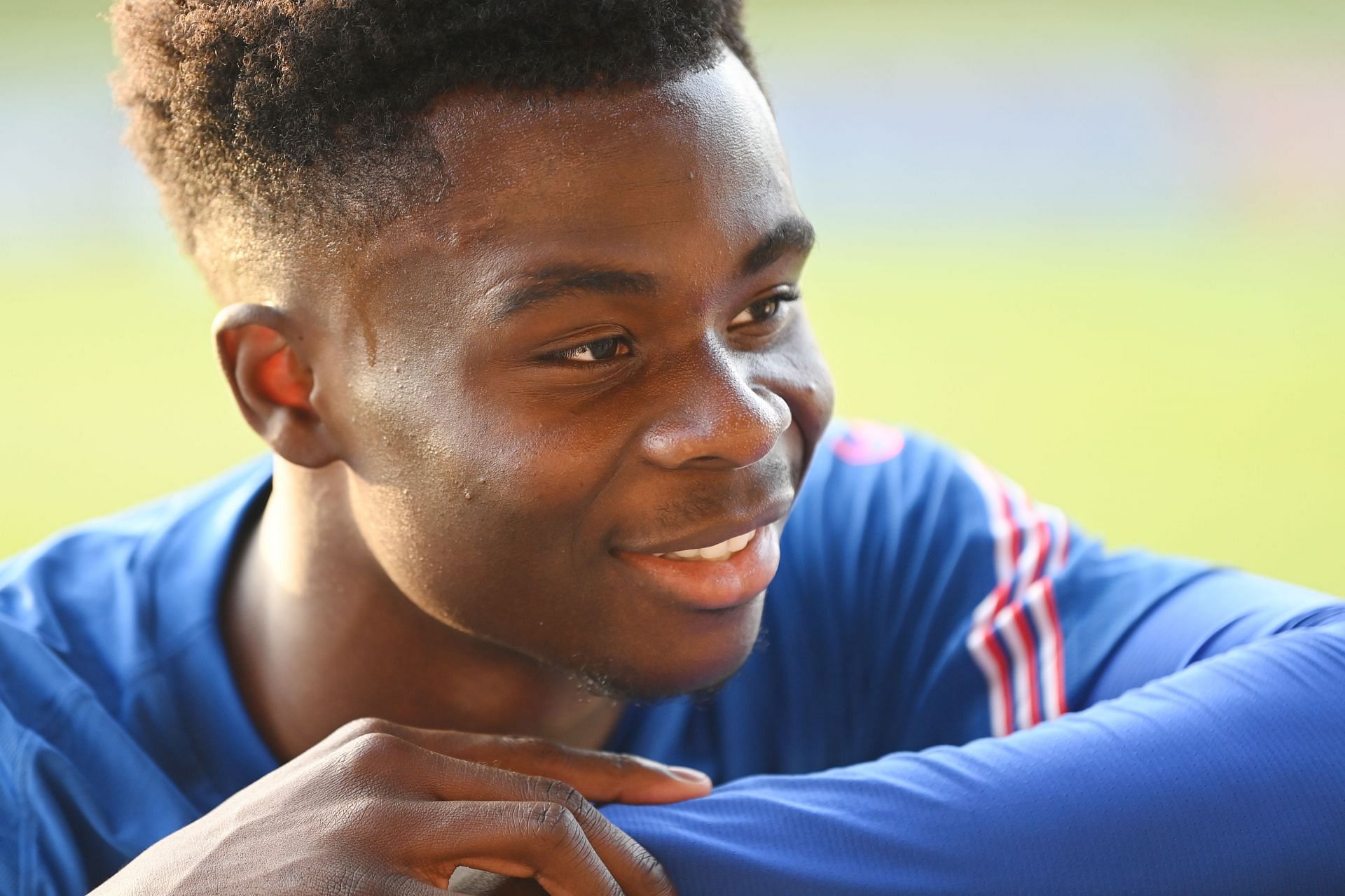 Bukayo Saka has caught the eye at the Emirates.
